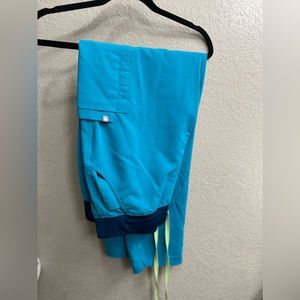 Figs Yola skinny high waisted scrub pants